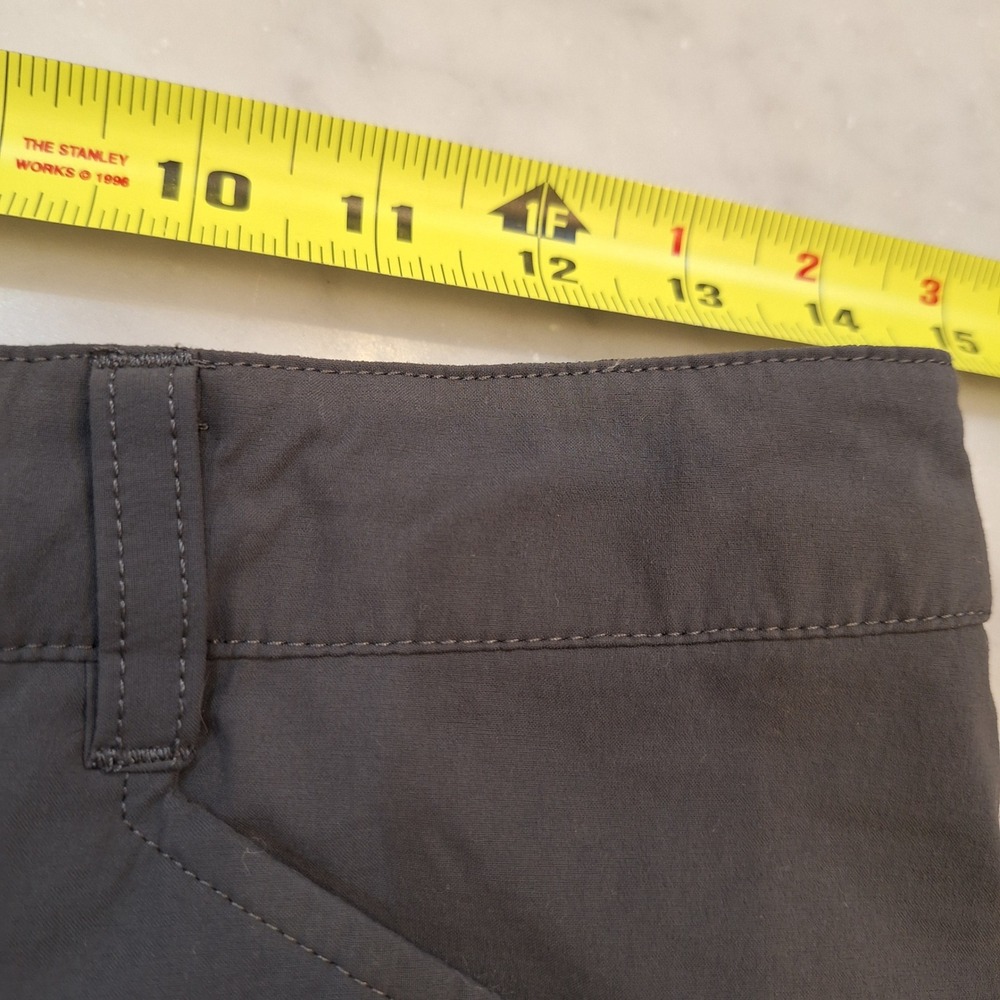 Patagonia Hiking Shorts Wom Sz 2 Gray Nylon Stretch Worn Wear‎ Outdoor 4" inseam - Picture 8 of 11